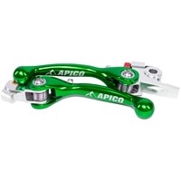 FLEXI LEVER (PAIR) KAWASAKI KX450F 24-25,  KX450XC 24-25 GREEN (R)